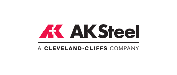 AK Steel Logo - 350